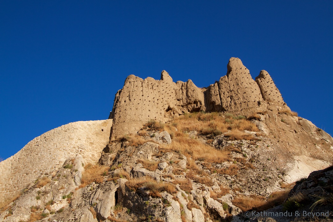 Visiting Van Fortress en route from Malatya to Hopa