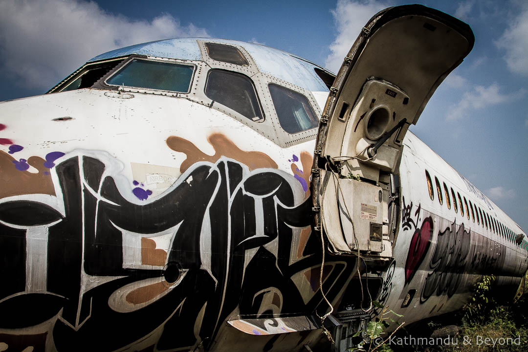 Airplane Graveyard Ramkhamhaeng Bangkok Thailand-50