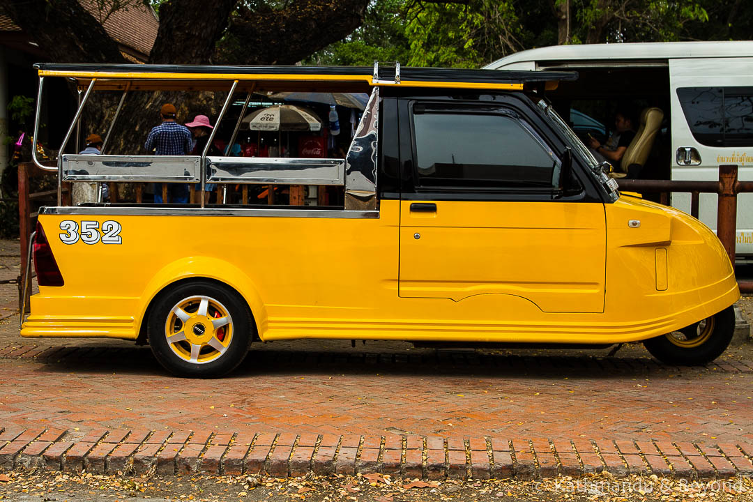 Ayutthaya tuk tuk Thailand