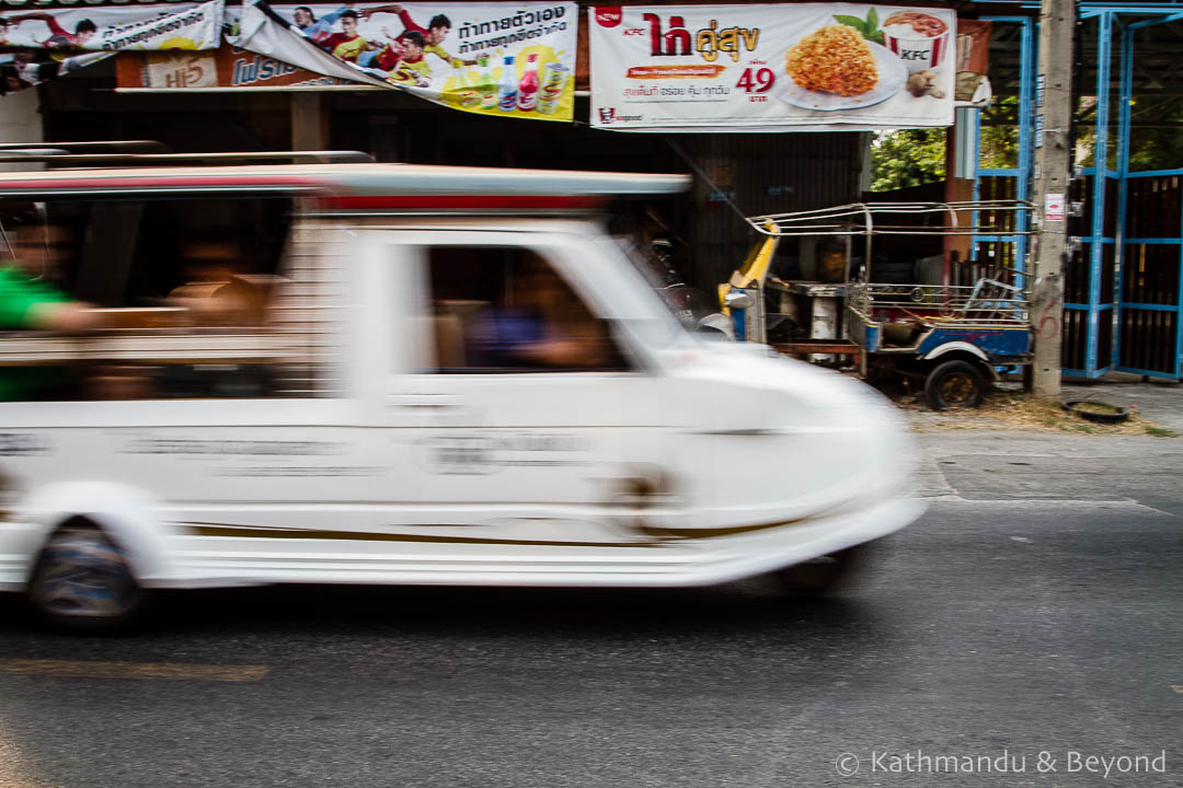 Ayutthaya tuk tuk Thailand