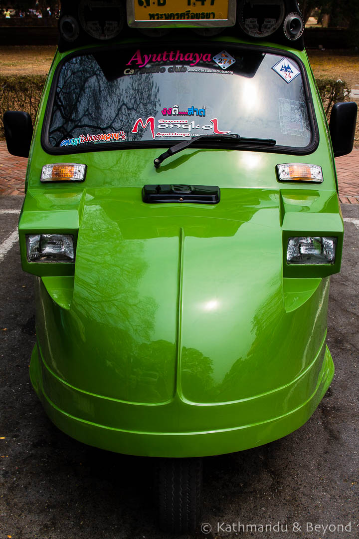 Ayutthaya tuk tuk Thailand