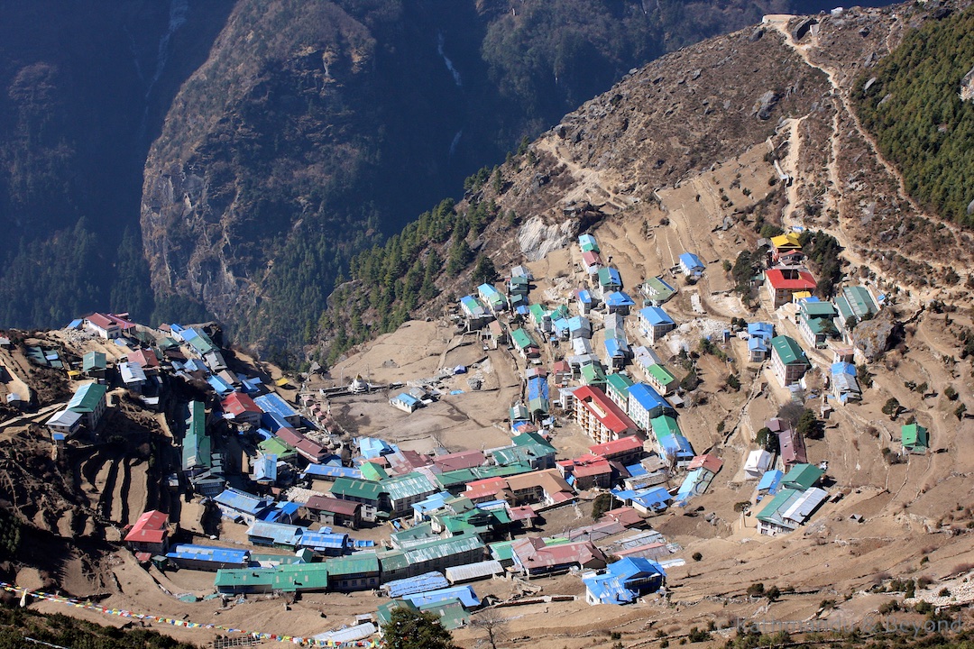 Everest Base Camp trek. Namche Bazar