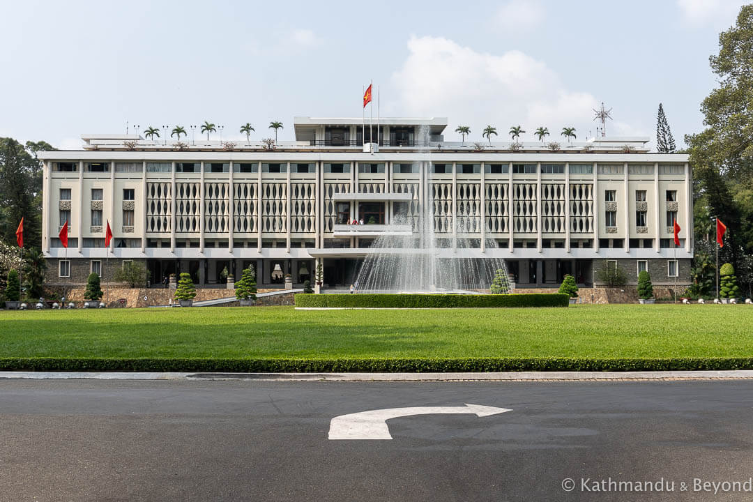 Independence Palace (Reunification Palace) Ho Chi Minh City Vietnam_