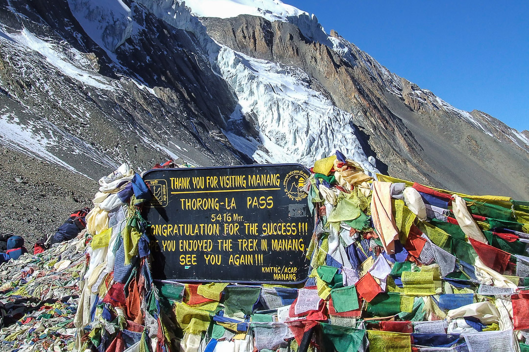 Thorong La pass Around Annapurna trek