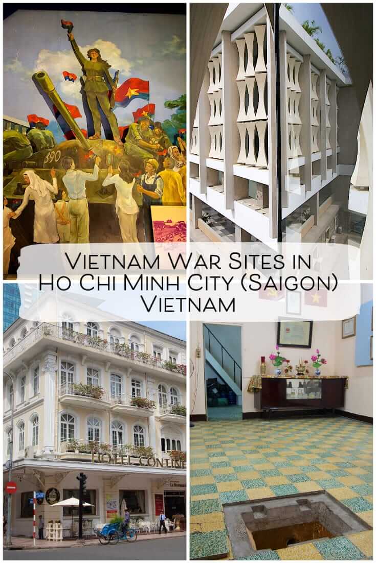 Vietnam War Sites in Ho Chi Minh City (Saigon) in Vietnam #SEAsia #history #VietnamWar #travel #culture #walkingtour