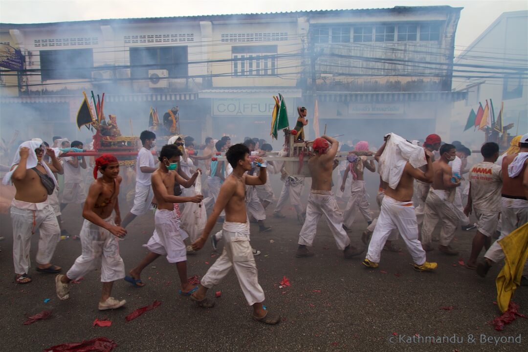 Vegetarian Festival Phuket Town Phuket Thailand 94