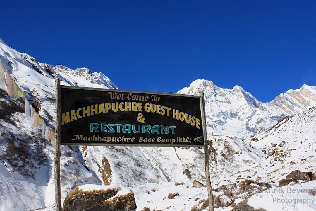 Annapurna region Annapurna Base Camp back to Machhapuchhare Base Camp-14