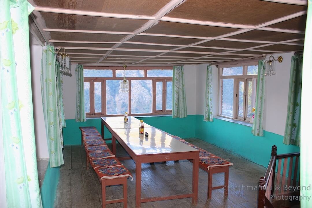 Annapurna region Landruk Hotel Hungry Eye