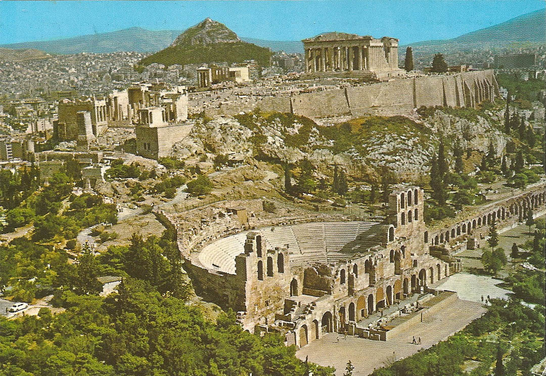 Postcard from Athens 28th February 1989