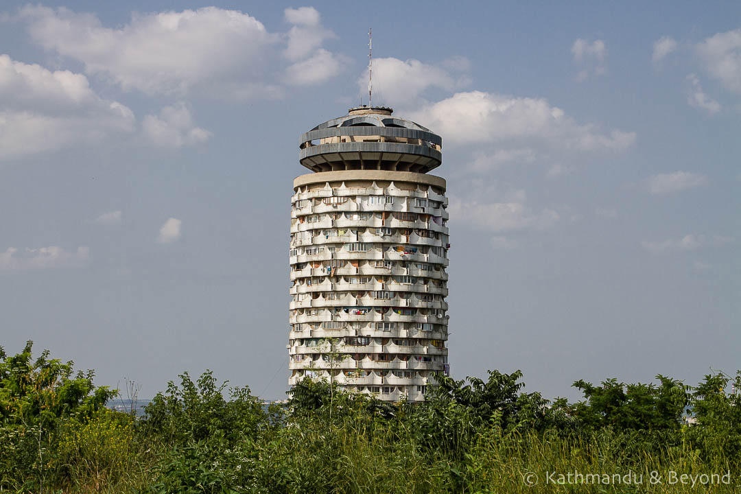 Romanita Collective Housing Tower in Chisinau, Moldova | Brutalist | Soviet architecture | former USSR