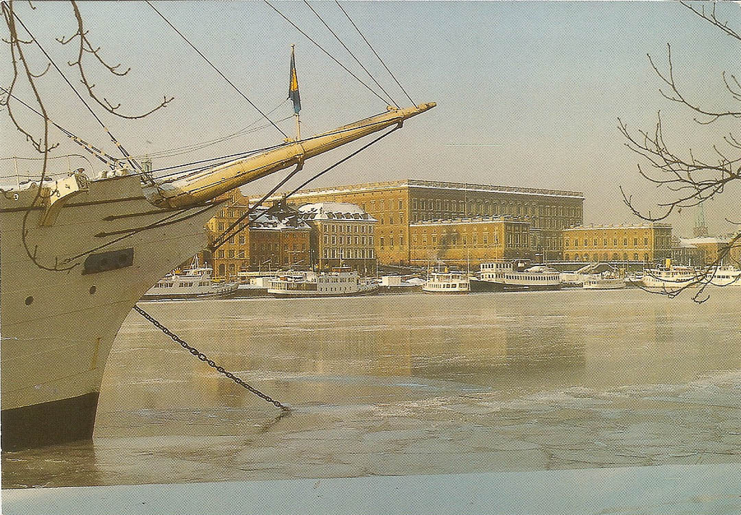 Postcard from Stockholm 1st April 1989
