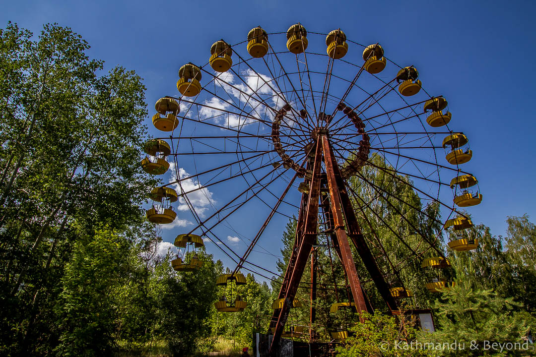 Amusement Park Pripyat town Chernobyl Exclusion Zone Ukraine-14