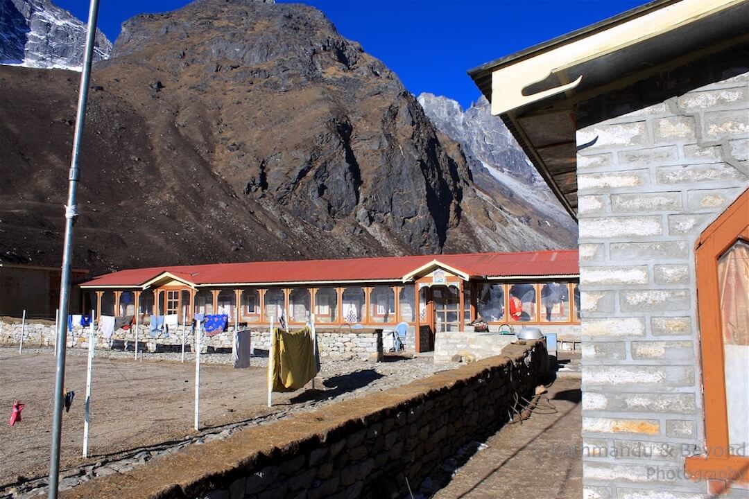 Gokyo trek Namgyal Lodge Machhermo