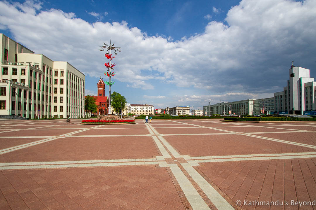 Independence (Nezalezhnastsi) Square Minsk Belarus-5-2