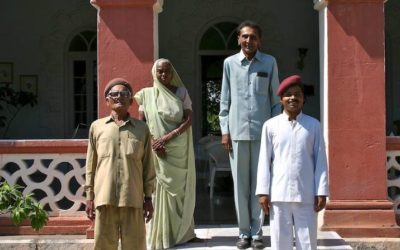 Travel Shot | Friendly Staff at Orchard Palace in Gondal, India