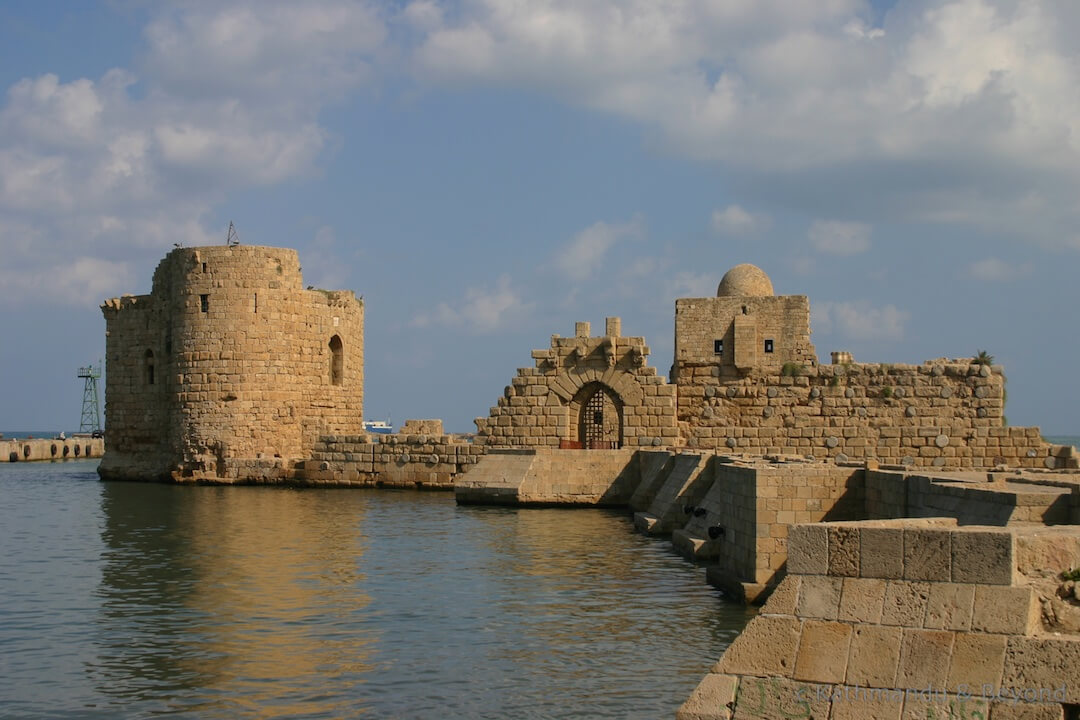 Sidon Sea Castle Sidon Lebanon