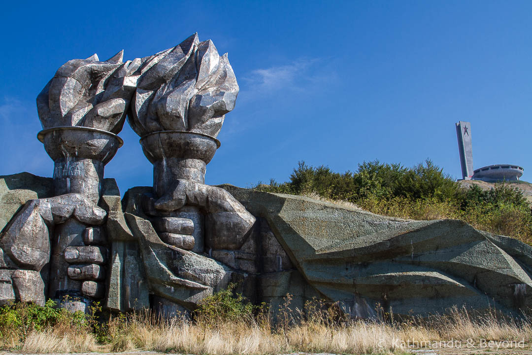 Torch Monument Buzludzha Monument Shipka Bulgaria-54