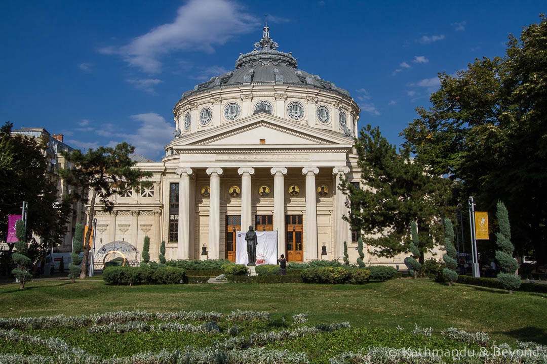 Romanian Athenaeum Bucharest Romania-5