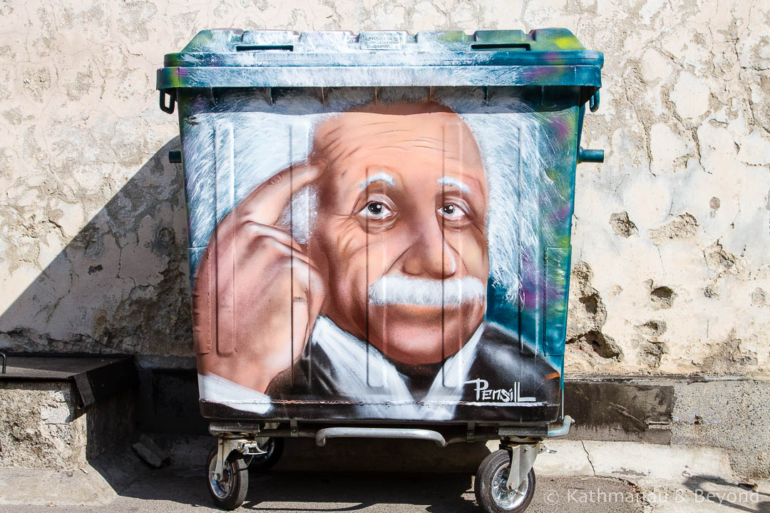 Einstein Street Art in Sofia | Bulgaria