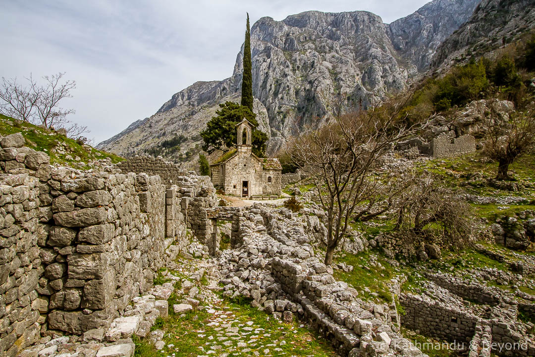 St George Church St John Mountain Kotor Montenegro-2