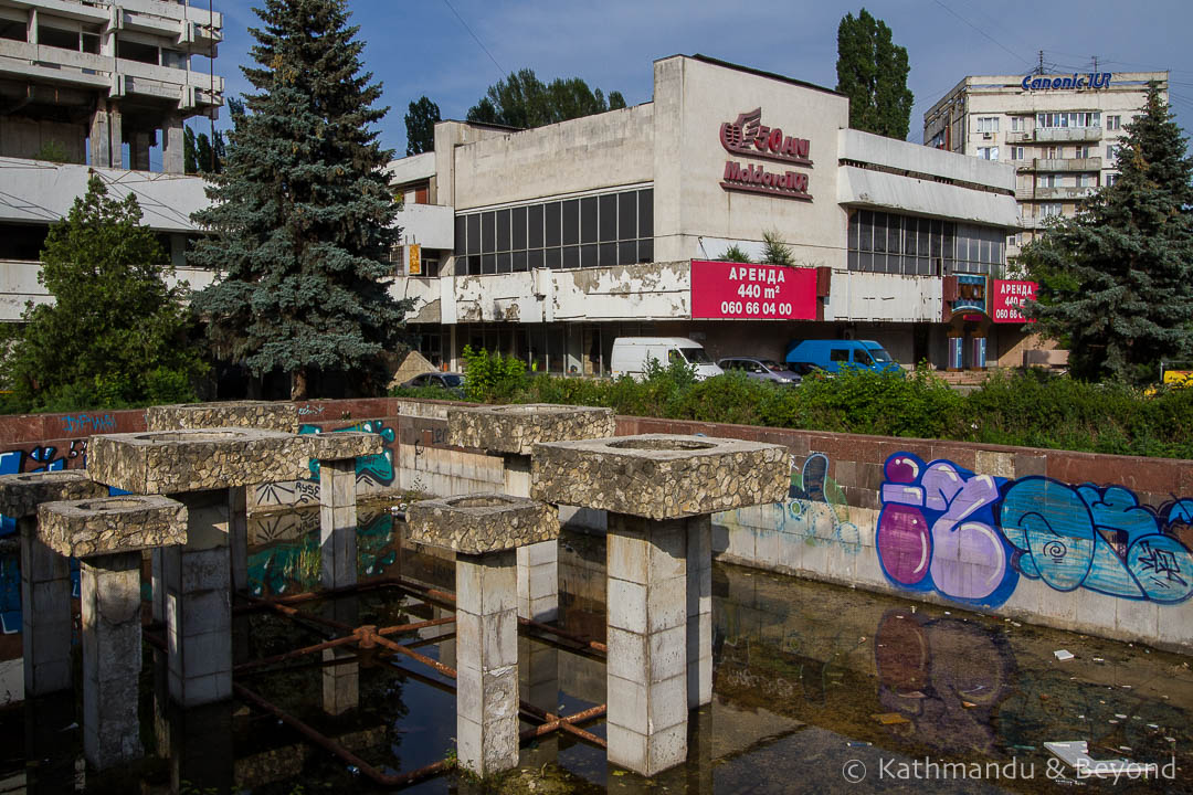 Former Moldova Tur office Chisinau Moldova-1