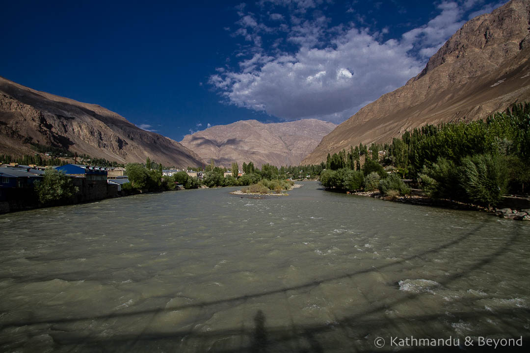 Gunt River Khorog Tajikistan-4