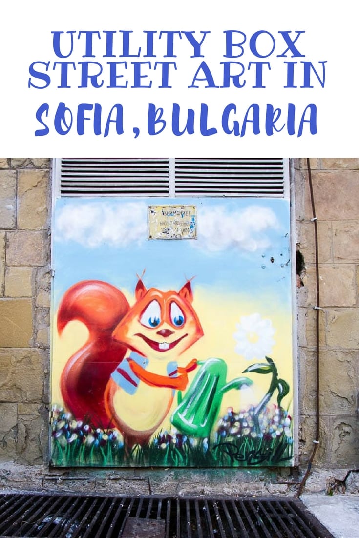 Electric Utility Box Art | Street Art in Sofia, Bulgaria