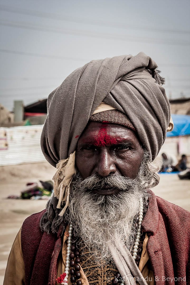 Faces of India at the Maha Kumbh Mela, Sangam, Allahabad, India