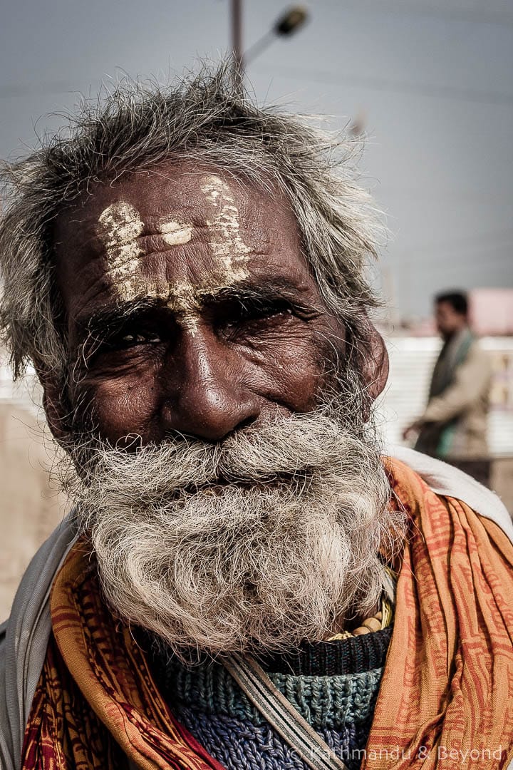 Faces of India at the Maha Kumbh Mela, Sangam, Allahabad, India