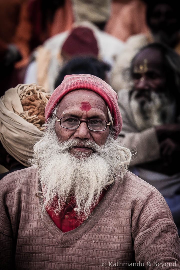 Faces of India at the Maha Kumbh Mela, Sangam, Allahabad, India