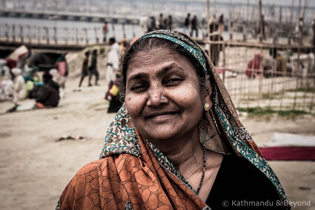 Faces of India at the Maha Kumbh Mela, Sangam, Allahabad, India 