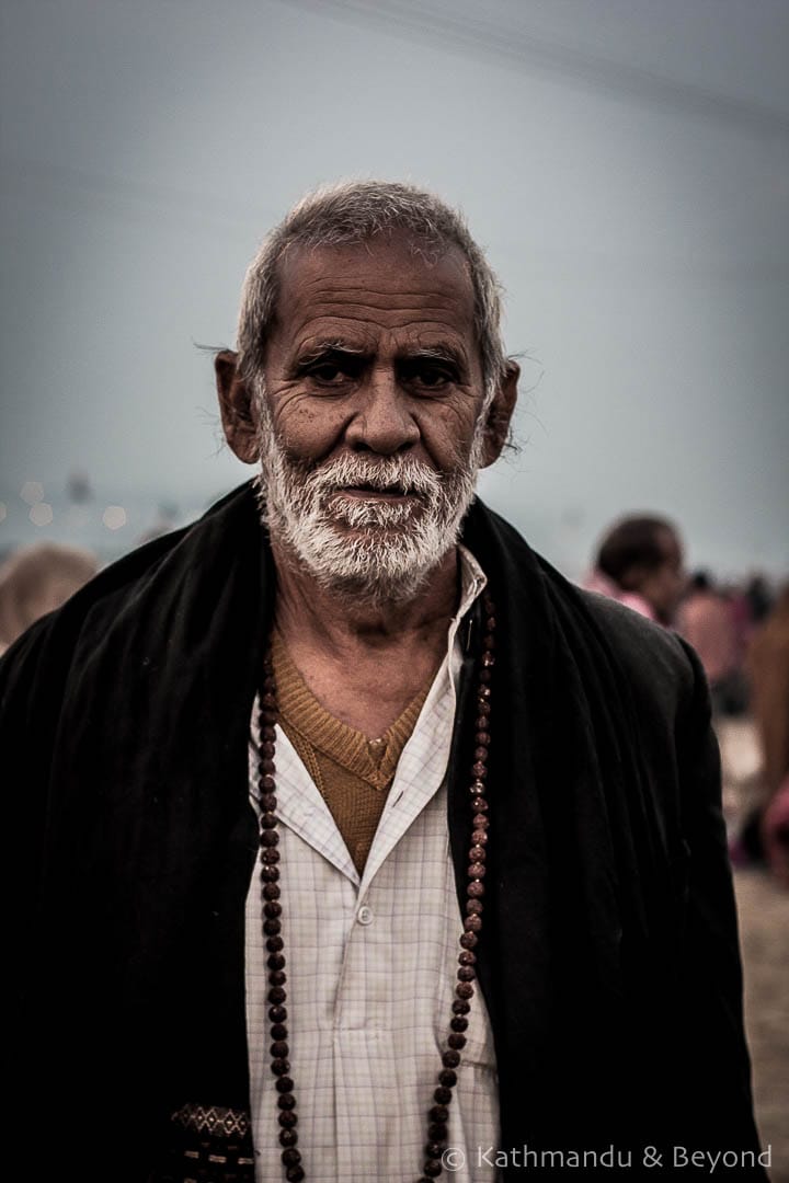 Faces of India at the Maha Kumbh Mela, Sangam, Allahabad, India