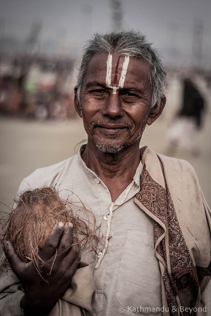 Faces of India at the Maha Kumbh Mela, Sangam, Allahabad, India