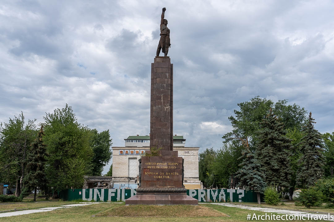 Monument to the Fighter for State Soviet Power Chisinau Moldova-6