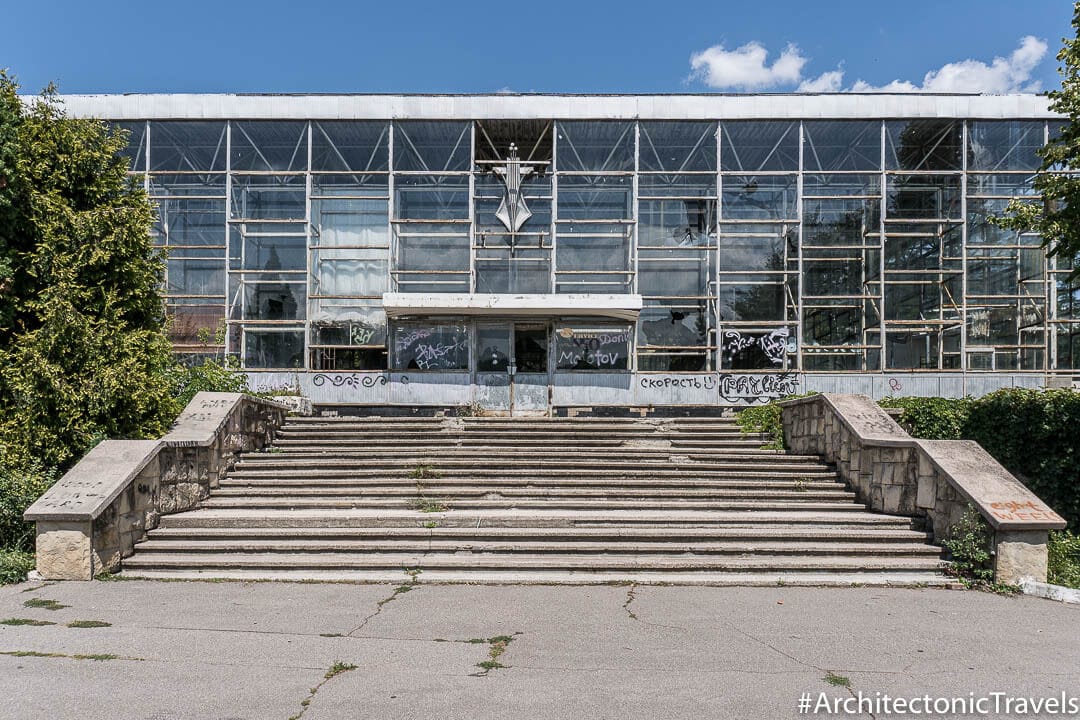 International Exhibition Centre MoldExpo (formerly Republican Exhibition of Achievements of the National Economy) in Chisinau, Moldova | Modernist | Soviet architecture | former USSR | abandoned 