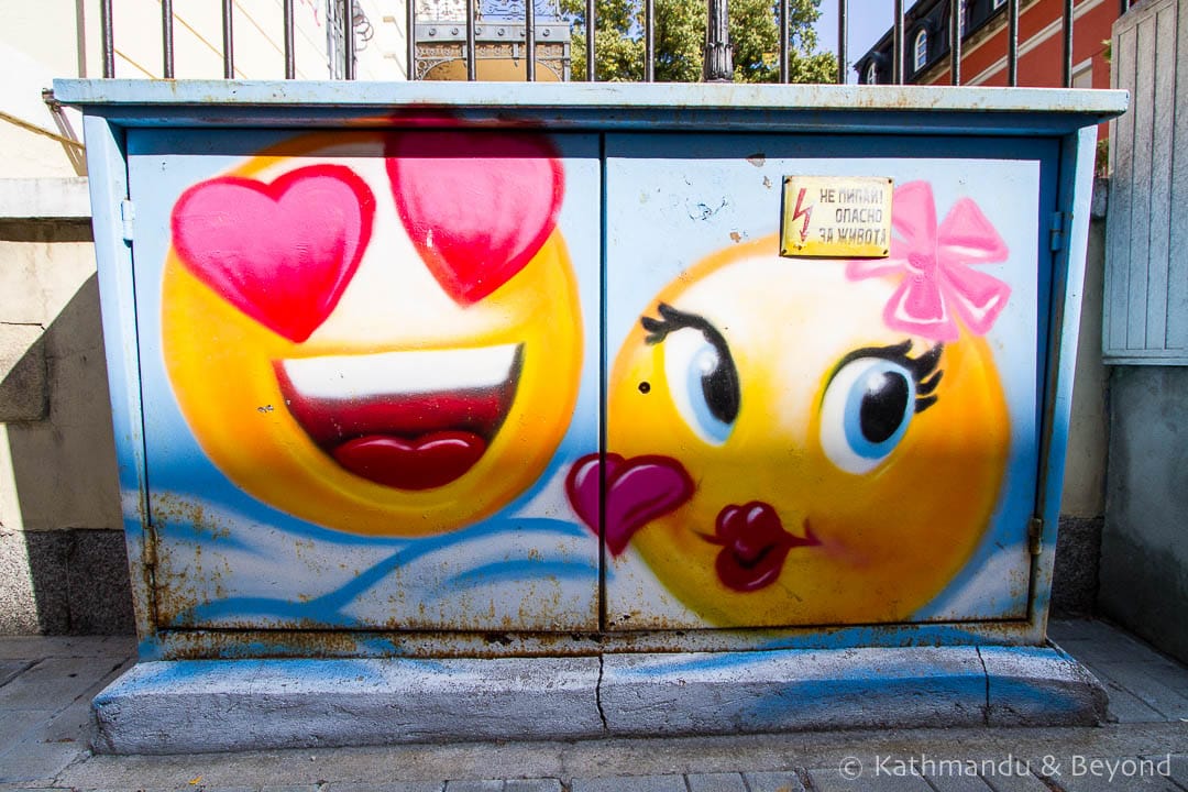 Electric Utility Box Art | Street Art in Sofia, Bulgaria