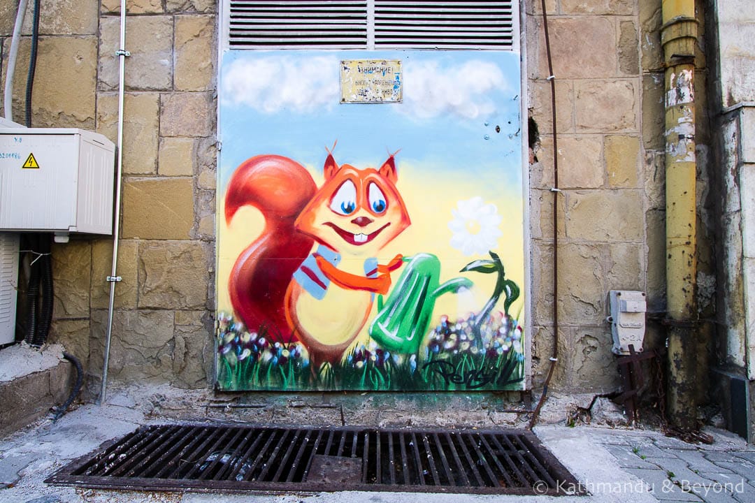 Electric Utility Box Art | Street Art in Sofia, Bulgaria