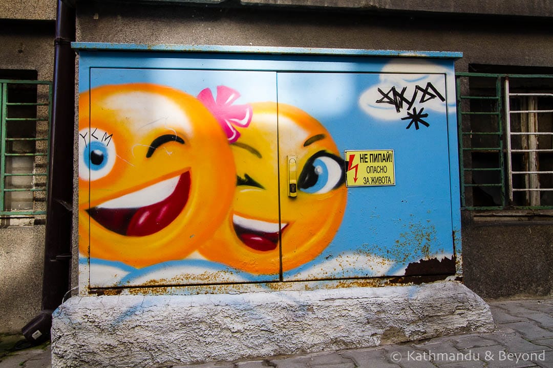 Electric Utility Box Art | Street Art in Sofia, Bulgaria