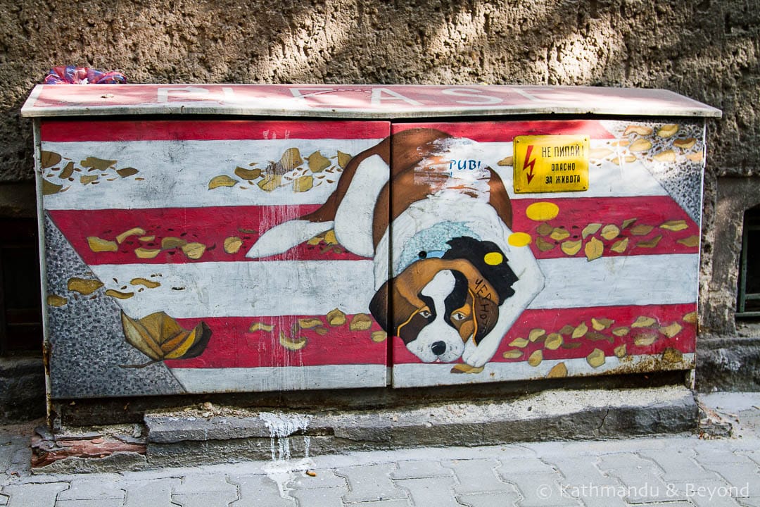 Electric Utility Box Art | Street Art in Sofia, Bulgaria