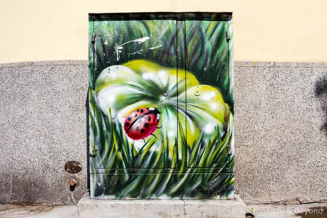 Electric Utility Box Art | Street Art in Sofia, Bulgaria