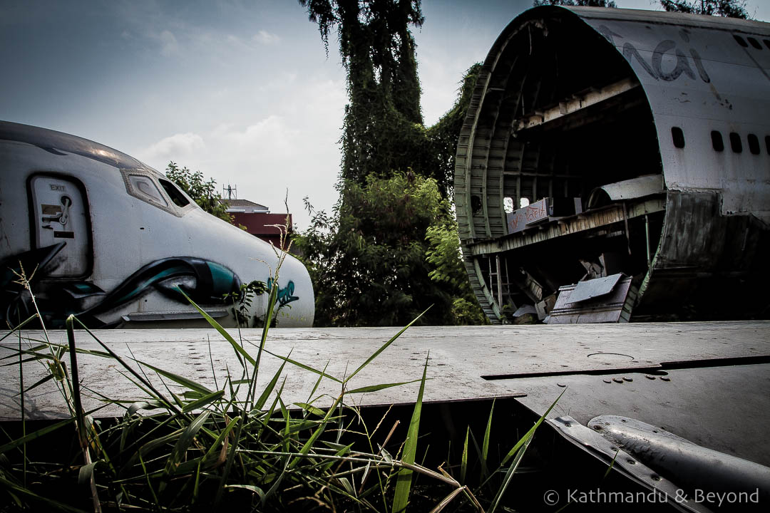 Airplane Graveyard Ramkhamhaeng Bangkok Thailand