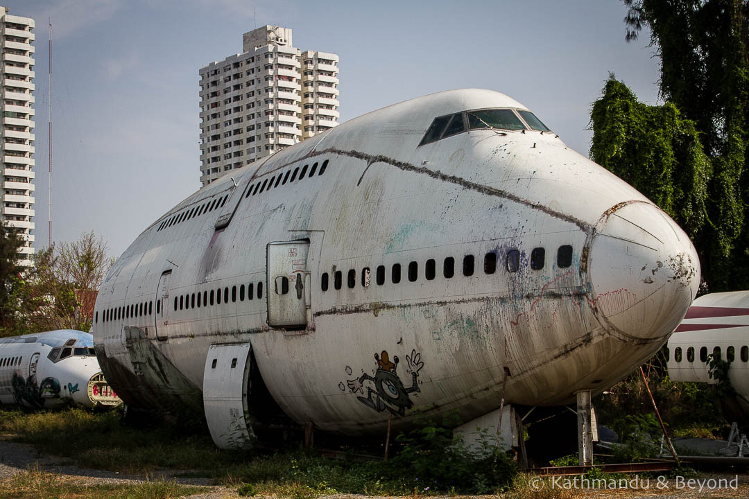Airplane Graveyard Ramkhamhaeng Bangkok Thailand
