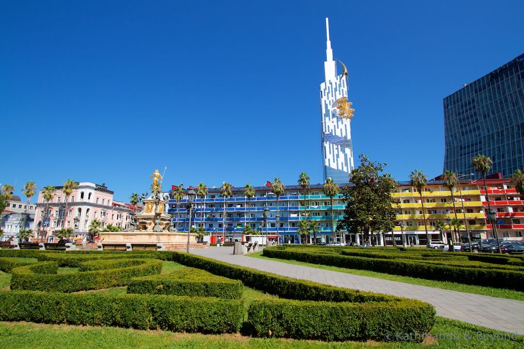 Drama Theatre Square Batumi Georgia