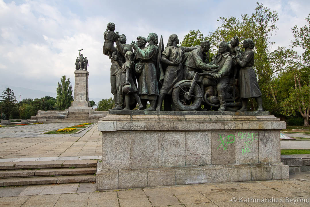 Monument to the Soviet Army Sofia Bulgaria-2-2-2