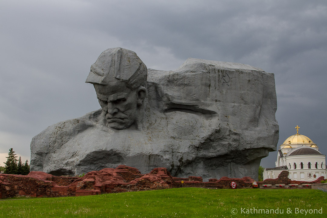 Statue of Valour Brest Fortress Brest Belarus-3