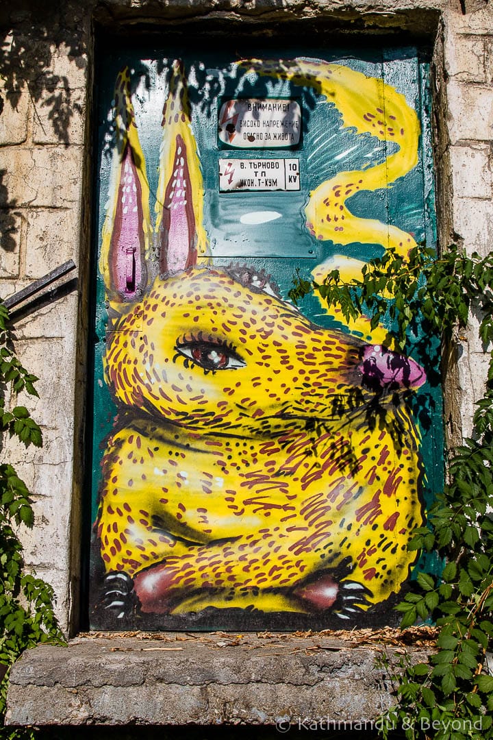 Veliko Tarnovo Street Art Bulgaria