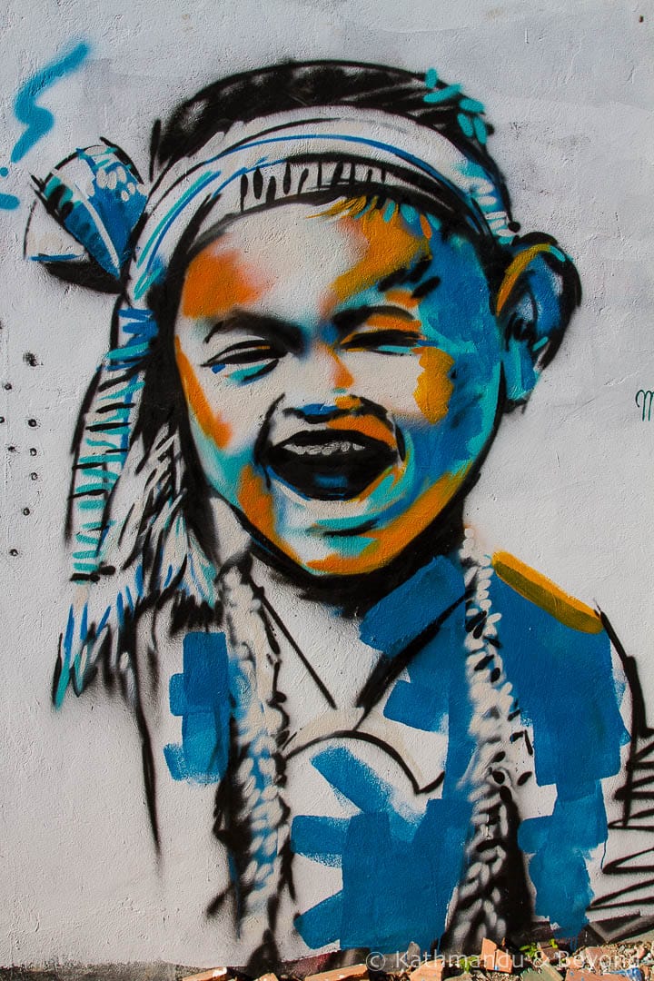 Street Art in Phnom Penh's Boeung Kak Cambodia