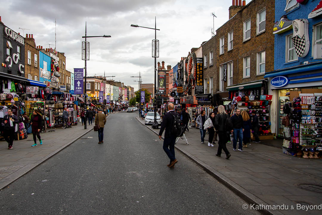 Camden High Street Camden Town London England