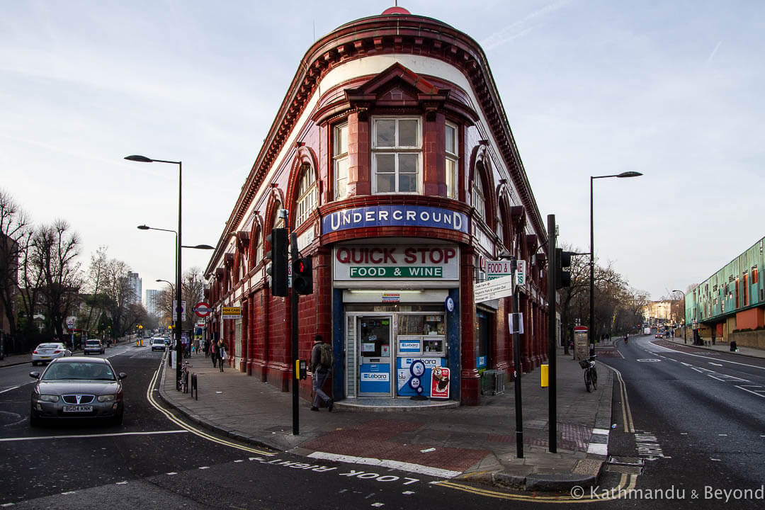 Chalk Farm Tube Station Chalk Farm London England-1-2