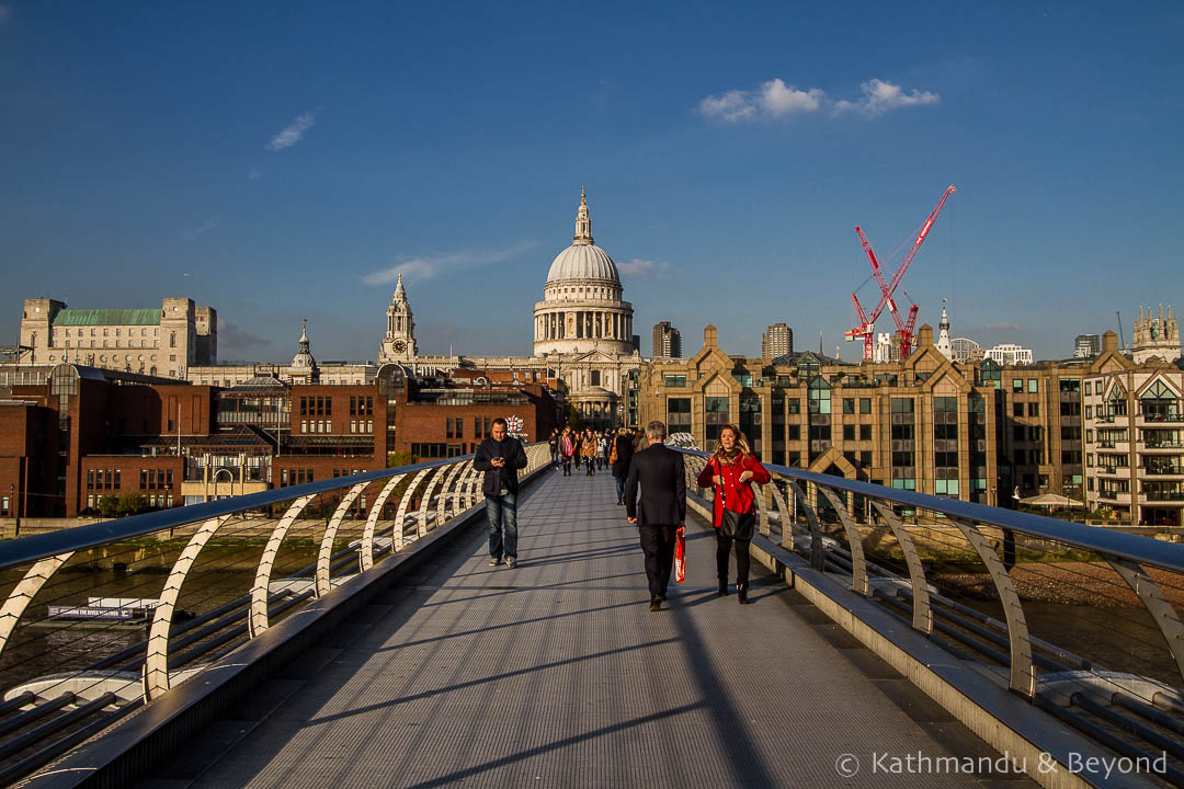 Millennium Bridge London England-4